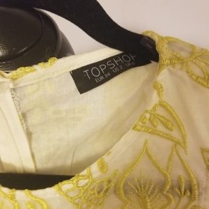 Topshop Dresses - Topshop Leaves Stiching Dress Topshop Dresses - Topshop Leaves Stiching Dress